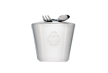 Goy Werbemittel-Agentur - Haushalt - Snack2Go Becher mit eleganter Gravur