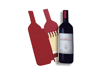 Goy Werbemittel-Agentur - Streuartikel - Streichholzbriefchen Weinflasche