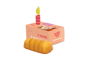 Essen und Trinken - Gratulationsbox Minirührkuchen Goy Werbemittel-Agentur - Essen und Trinken - Gratulationsbox Minirührkuchen