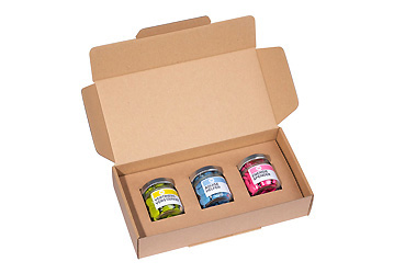 Essen und Trinken - Schoko-Drops 3er-Set in der Mailingbox Goy Werbemittel-Agentur - Essen und Trinken - Schoko-Drops 3er-Set in der Mailingbox