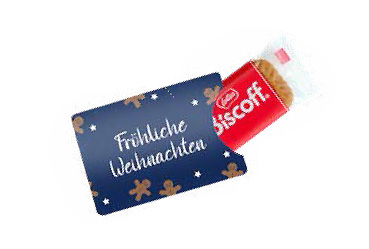 Goy Werbemittel-Agentur - Weihnachtsartikel - Werbeschuber Lotus-Keks