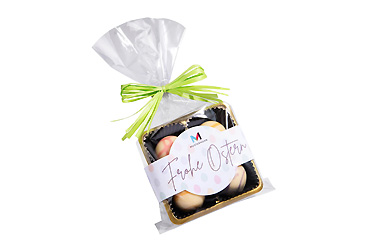 Goy Werbemittel-Agentur - Ostern - 4 Frucht-Premium-Pralinen in Tüte
