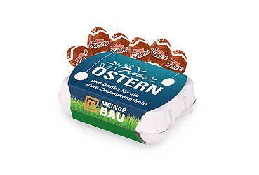 Goy Werbemittel-Agentur - Ostern - Schoko-Eier 12er-Set
