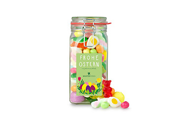 Goy Werbemittel-Agentur - Ostern - Bügelglas Frohe Ostern