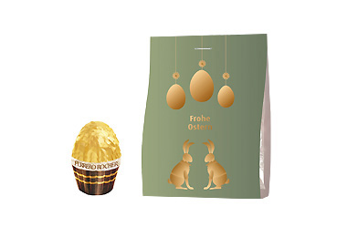 Goy Werbemittel-Agentur - Ostern - Smart Bag Ferrero Rocher Schoko-Eier