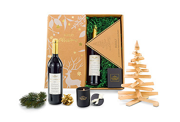 Goy Werbemittel-Agentur - Praesente - Wein-Nachts-Baum