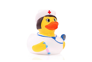 Goy Werbemittel-Agentur - Sport und Spiel - Quietsche-Ente Krankenschwester