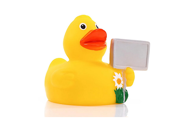 Goy Werbemittel-Agentur - Sport und Spiel - Quietsche-Ente StadtEnte®