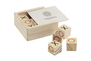 Goy Werbemittel-Agentur - Sport und Spiel - Tic Tac Toe aus Bambus