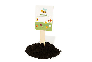 Goy Werbemittel-Agentur - Streuartikel - Saatgrüße am Stiel