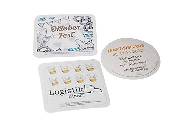 Goy Werbemittel-Agentur - Haushalt - Samenpapier Bierdeckel