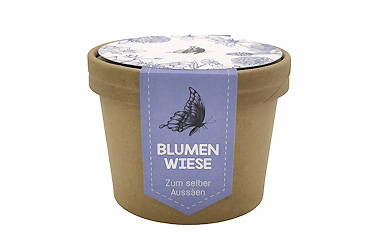 Goy Werbemittel-Agentur - Streuartikel - Schmetterlingswiese im Becher