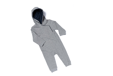 Goy Werbemittel-Agentur - Textilien und Taschen - Babystrampler mit Kapuze