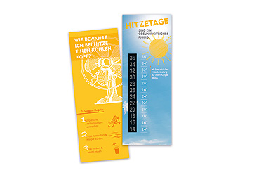 Unterwegs - HitzeschutzCard Goy Werbemittel-Agentur - Unterwegs - HitzeschutzCard