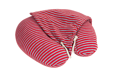 Unterwegs - Nackenkissen mit Haube Goy Werbemittel-Agentur - Unterwegs - Nackenkissen mit Haube