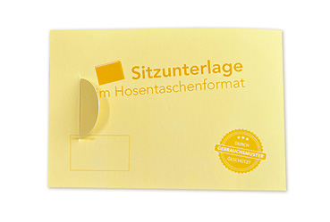Unterwegs - Sitzunterlage Goy Werbemittel-Agentur - Unterwegs - Sitzunterlage