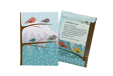 Goy Werbemittel-Agentur - Unterwegs - Kleiner Vogel-Schmaus