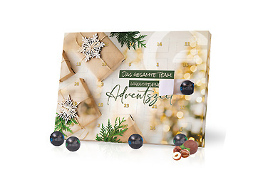 Goy Werbemittel-Agentur - Weihnachtsartikel - Tisch-Adventskalender Lindt HELLO
