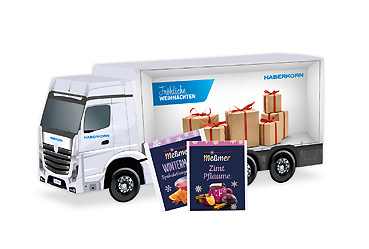 Goy Werbemittel-Agentur - Weihnachtsartikel - Adventskalender Tee-LKW