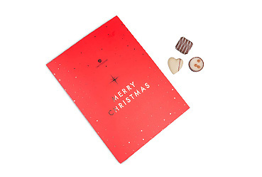 Goy Werbemittel-Agentur - Weihnachtsartikel - Adventskalender Weihnachtsrot