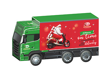 Goy Werbemittel-Agentur - Weihnachtsartikel - Adventskalender LKW