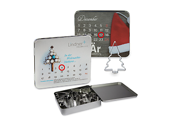 Goy Werbemittel-Agentur - Weihnachtsartikel - Adventskalender-Dose