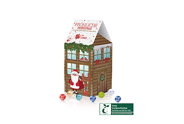 Goy Werbemittel-Agentur - Weihnachtsartikel - Adventskalender-Haus XL Lindt