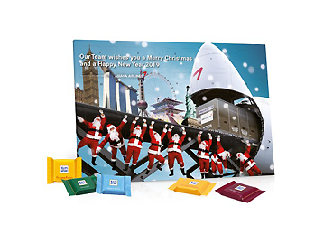 Goy Werbemittel-Agentur - weihnachten - Tisch-Adventskalender Ritter SPORT