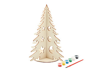 Goy Werbemittel-Agentur - Weihnachtsartikel - Weihnachtsbaum mit Wasserfarben