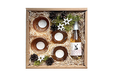 Goy Werbemittel-Agentur - Weihnachtsartikel - Kerzenlicht Geschenkbox