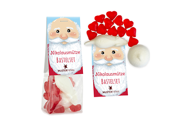 Goy Werbemittel-Agentur - weihnachten - Nikolausmütze Bastelset