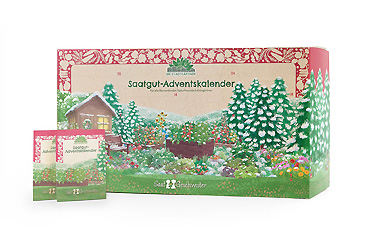 Goy Werbemittel-Agentur - Weihnachtsartikel - Saatgut-Adventskalender mit Türchen