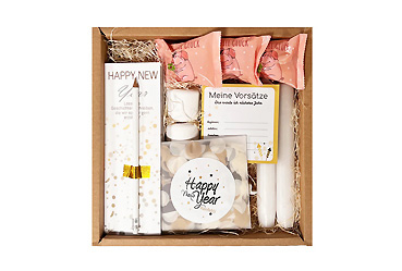Goy Werbemittel-Agentur - Weihnachtsartikel - Silvester Tischdeko Box