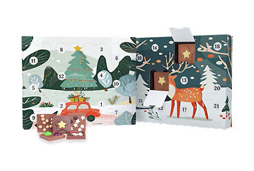 Goy Werbemittel-Agentur - Weihnachtsartikel - Tisch-Adventskalender