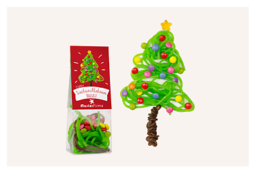 Goy Werbemittel-Agentur - weihnachten - Naschbeutel Essbarer Weihnachtsbaum