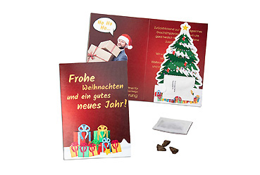 Goy Werbemittel-Agentur - Weihnachtsartikel - Weihnachtsbaum-Karte