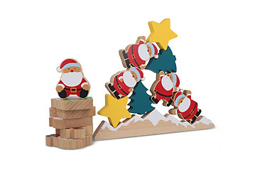 Goy Werbemittel-Agentur - Weihnachtsartikel - Weihnachtsmann Balancierspiel