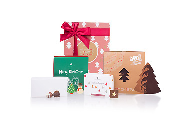 Goy Werbemittel-Agentur - Weihnachtsartikel -Weihnachtsschokolade Set III