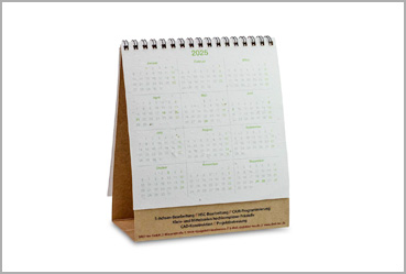 Goy Werbemittel-Agentur - Buero - Samenpapier-Tischkalender