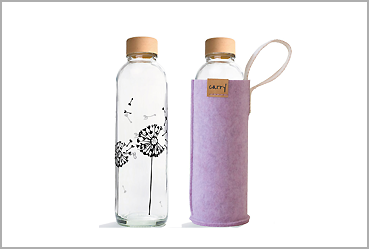 Goy Werbemittel-Agentur - Haushalt - Trinkflasche mit Filz Sleeve