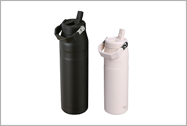 Goy Werbemittel-Agentur - Haushalt - Flasche mit Flip-Trinkhalm