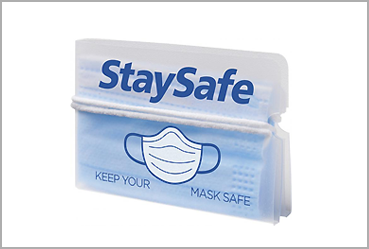Goy Werbemittel-Agentur - Hygiene - Zusammenfaltbarer Beutel für Masken