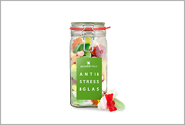 Goy Werbemittel-Agentur - Essen und Trinken - Naschglas Anti Stress Glas