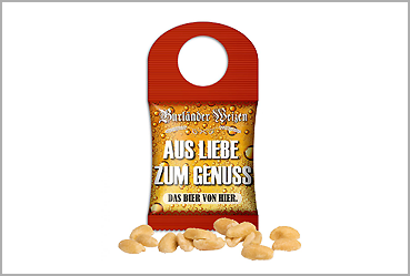 Goy Werbemittel-Agentur - Essen und Trinken - Geröstete Erdnüsse im BottleBag