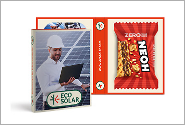 Goy Werbemittel-Agentur - Essen und Trinken - NEOH Hazelnut Crunch in Werbeklappkarte