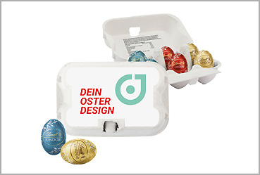 Ostern - Sixpack Premium Lindt Goy Werbemittel-Agentur - Ostern - 3D Sixpack Premium Lindt