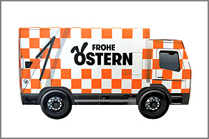 3D Präsent LKW Ostern