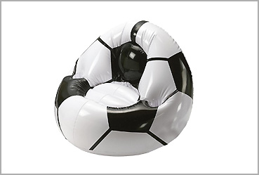 Goy Werbemittel-Agentur - Sport und Spiel - Aufblasbarer Fußballsessel