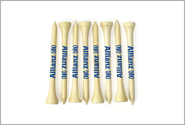 Goy Werbemittel-Agentur - Sport und Spiel - Geschenkbeutel mit Bambus-Holz-Tees