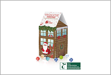 Goy Werbemittel-Agentur - Weihnachtsartikel - Adventskalender-Haus XL Lindt
